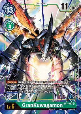 GranKuwagamon - BT1-083 (Dash Pack Ver. 1.5)