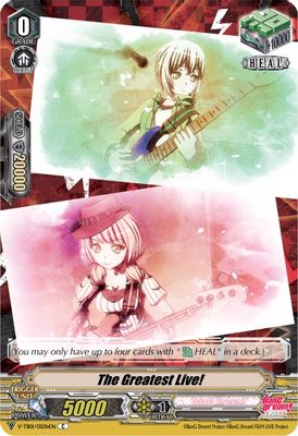 The Greatest Live! (B) (Afterglow) (Parallel Foil)
