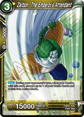 Zarbon, The Emperor's Attendant (Reprint)