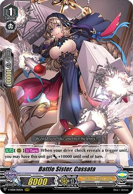 Battle Sister, Cassata