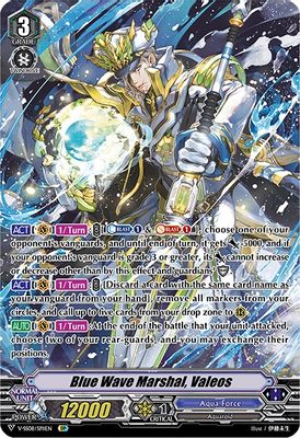 Blue Wave Marshal, Valeos (SP)