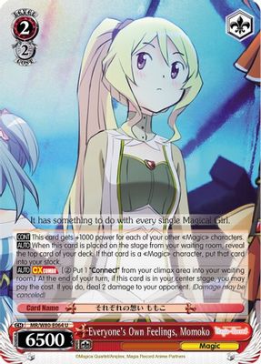 Everyone's Own Feelings, Momoko