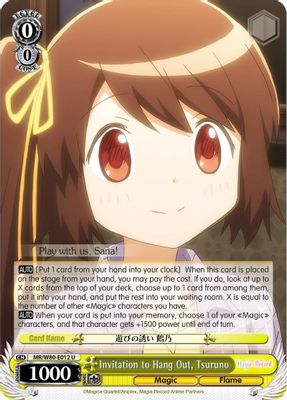 Invitation to Hang Out, Tsuruno