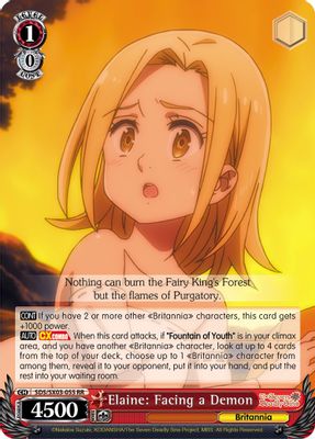 Elaine: Facing a Demon