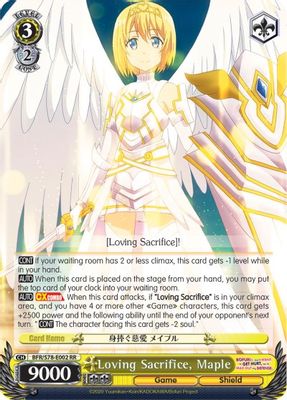 Loving Sacrifice, Maple