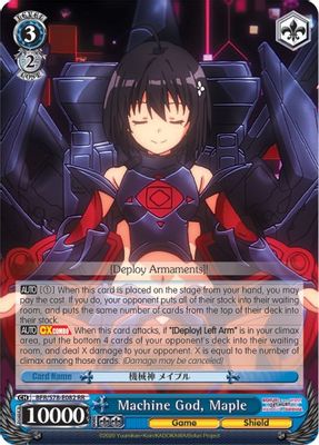 Machine God, Maple