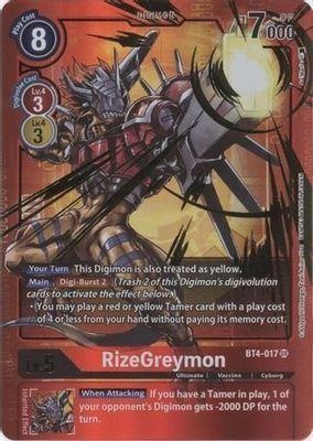 RizeGreymon (Alternate Art)