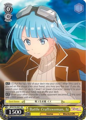 Battle Craftswoman, Iz