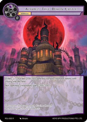 Alvarez, True Demon Castle