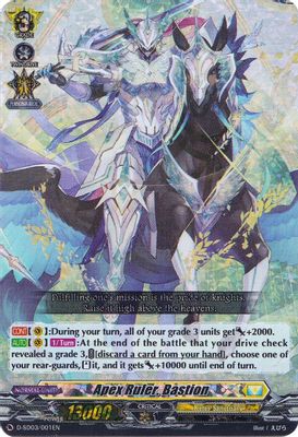 Apex Ruler, Bastion (RRR Foil)