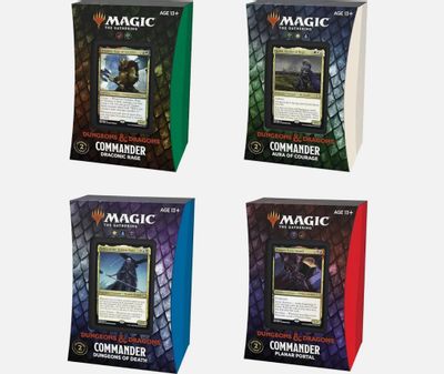 Adventures in the Forgotten Realms - Commander Deck Display
