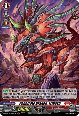 Penetrate Dragon, Tribash (Holo)