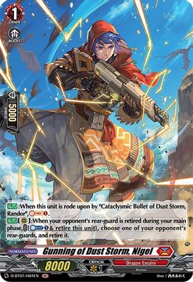 Gunning of Dust Storm, Nigel (Holo)