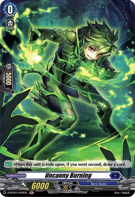 Uncanny Burning (Holo)