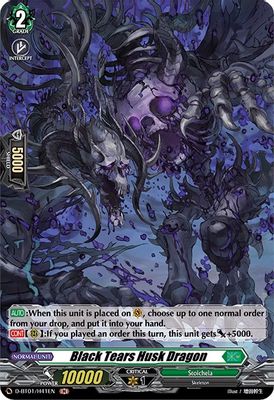 Black Tears Husk Dragon (Holo)