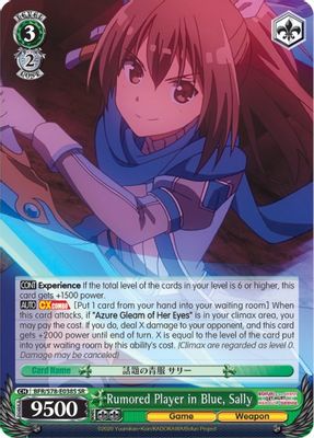 Rumored Player in Blue, Sally (SR)