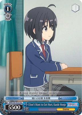 I Don't Want to Get Hurt, Kaede Honjo