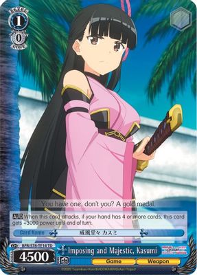 Imposing and Majestic, Kasumi