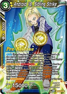 Android 18, Sibling Strike