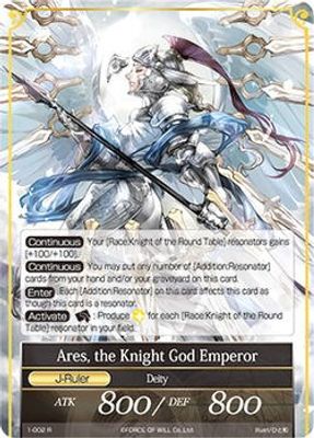 Arthur, the King of Knights // Ares, the Knight God Emperor