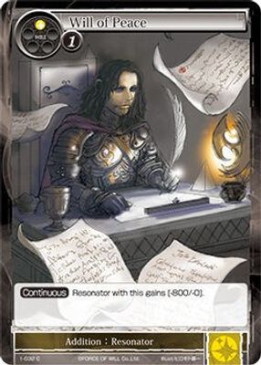 Will of Peace