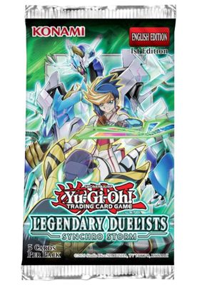 Legendary Duelists: Synchro Storm Booster Pack [1st Edition]
