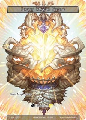 Light Magic Stone