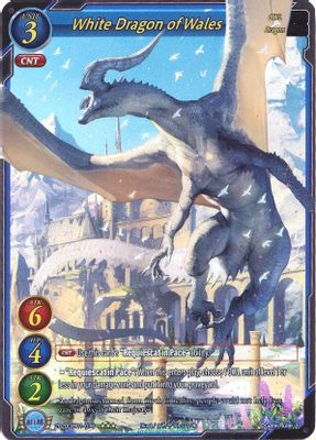 White Dragon of Wales (Extended Art)