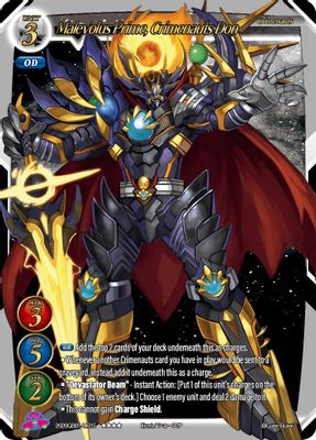 Malevolus Prime, Crimenauts Don (Uber Rare)