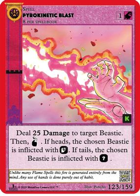 Pyrokinetic Blast