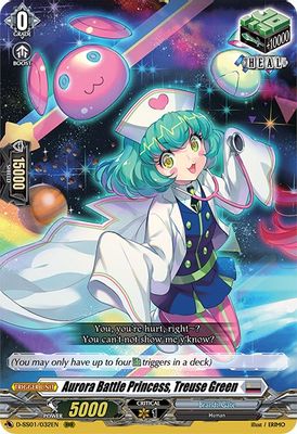 Aurora Battle Princess, Treuse Green