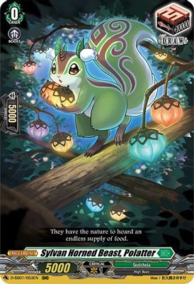 Sylvan Horned Beast, Polatter