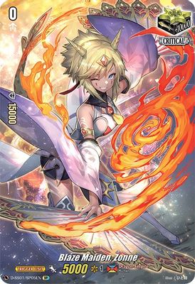 Blaze Maiden, Zonne (SP)