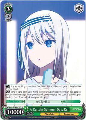 A Certain Summer Day, Kei (SR)