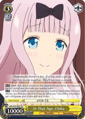 At That Age, Chika