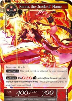 Kanna, the Oracle of Flames