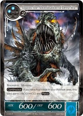 Dagon, the Abomination of the Deep Sea