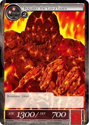 Bogallo, the Lava Giant
