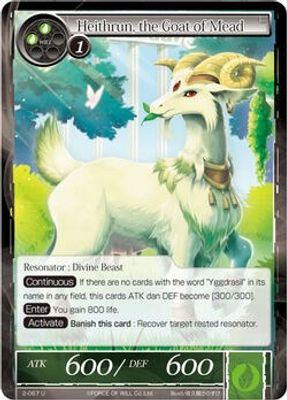 Heithrun, the Goat of Mead