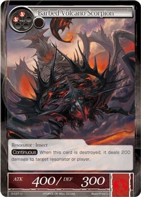 Barbed Volcano Scorpion