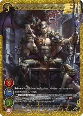 Strydom, Demon Lord of Brutal Might