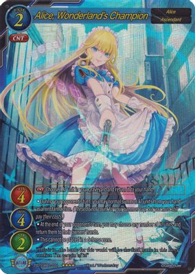 Alice, Wonderland's Champion (Full Art)
