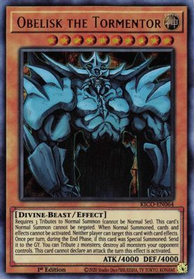 Obelisk the Tormentor (Ultra Pharaoh's Rare)