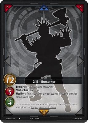 2. B - Berserker (A)