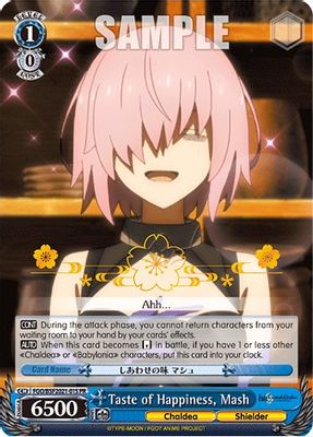 Taste of Happiness, Mash (Winner)