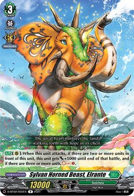 Sylvan Horned Beast, Elrante