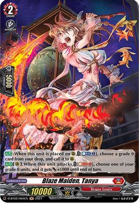 Blaze Maiden, Tanya (Holo)