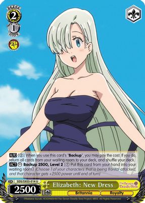 Elizabeth: New Dress
