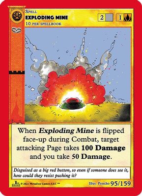Exploding Mine