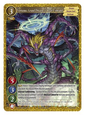 Vortanus, Grand Dragon of Rage Unbound